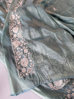 Crushed Organza Saree / MK01