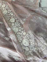 Crushed Organza Saree / MK01