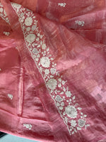 Crushed Organza Saree / MK01