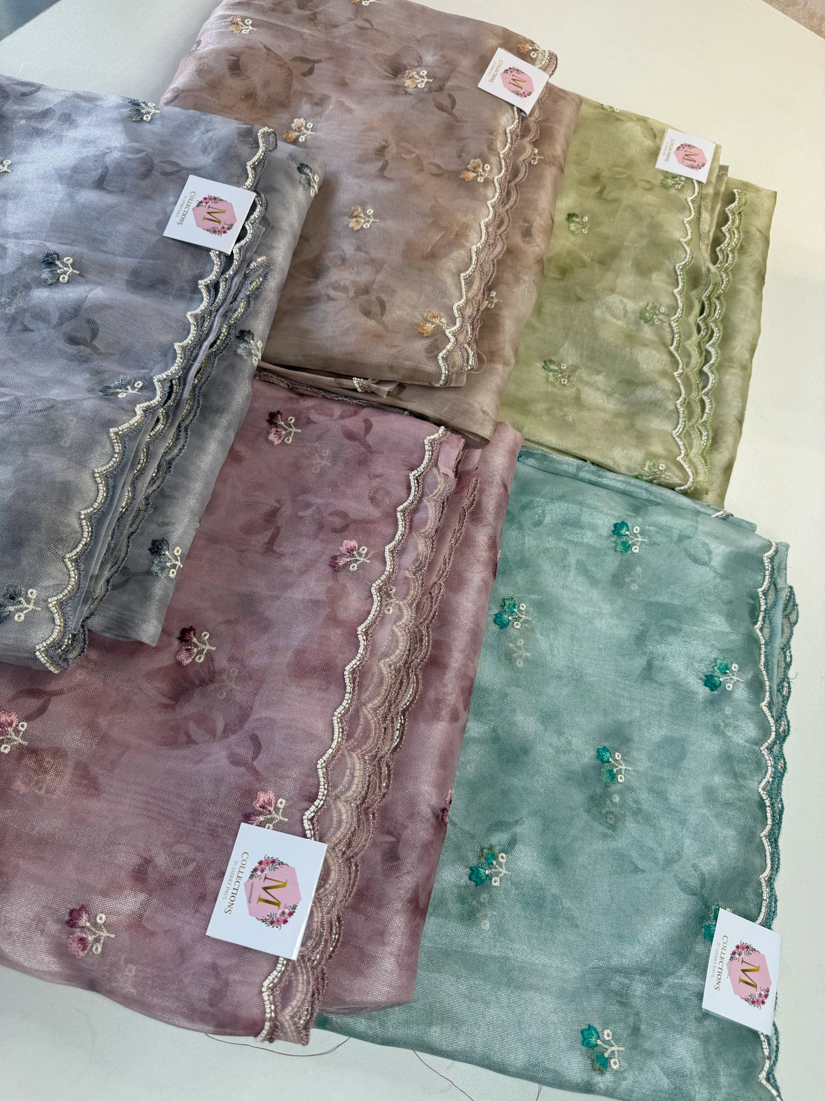 Tissue Organza Saree/ RKF14