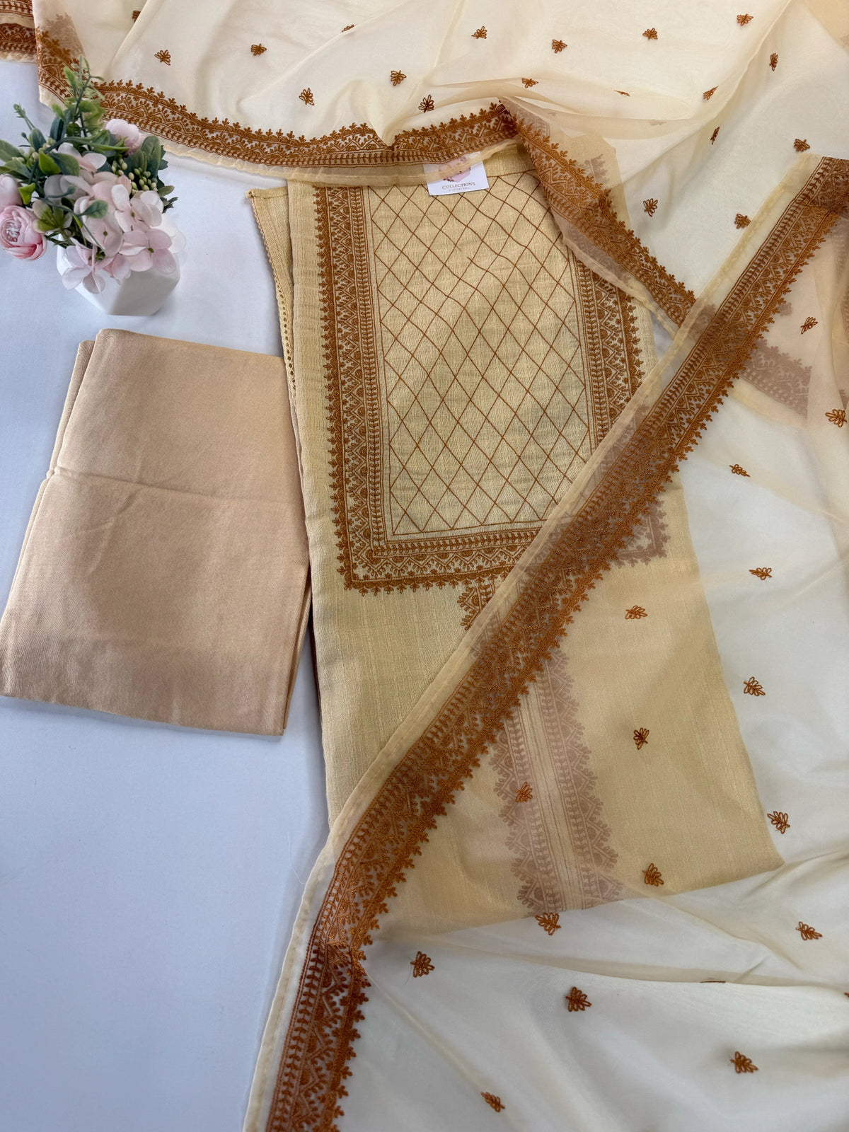 Unstitched salwar set / U3234