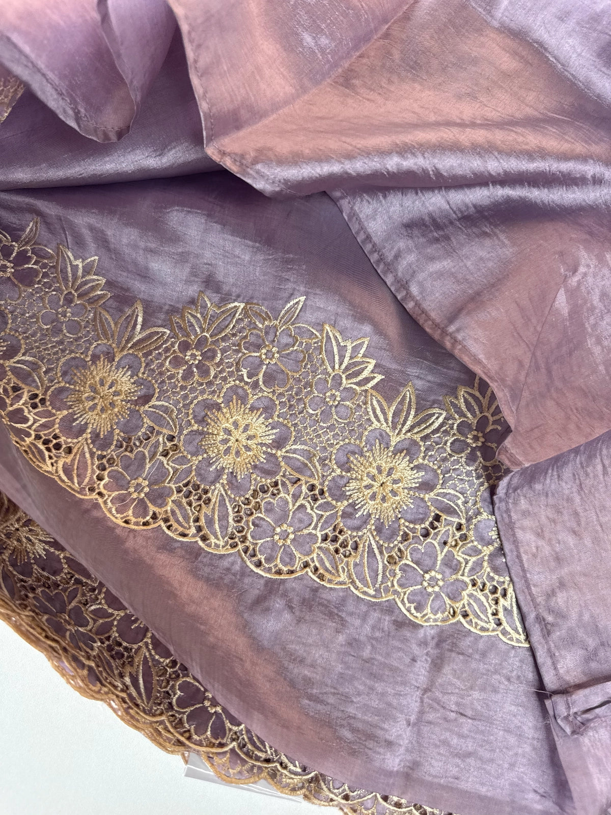 Crushed Organza Saree/ WS99