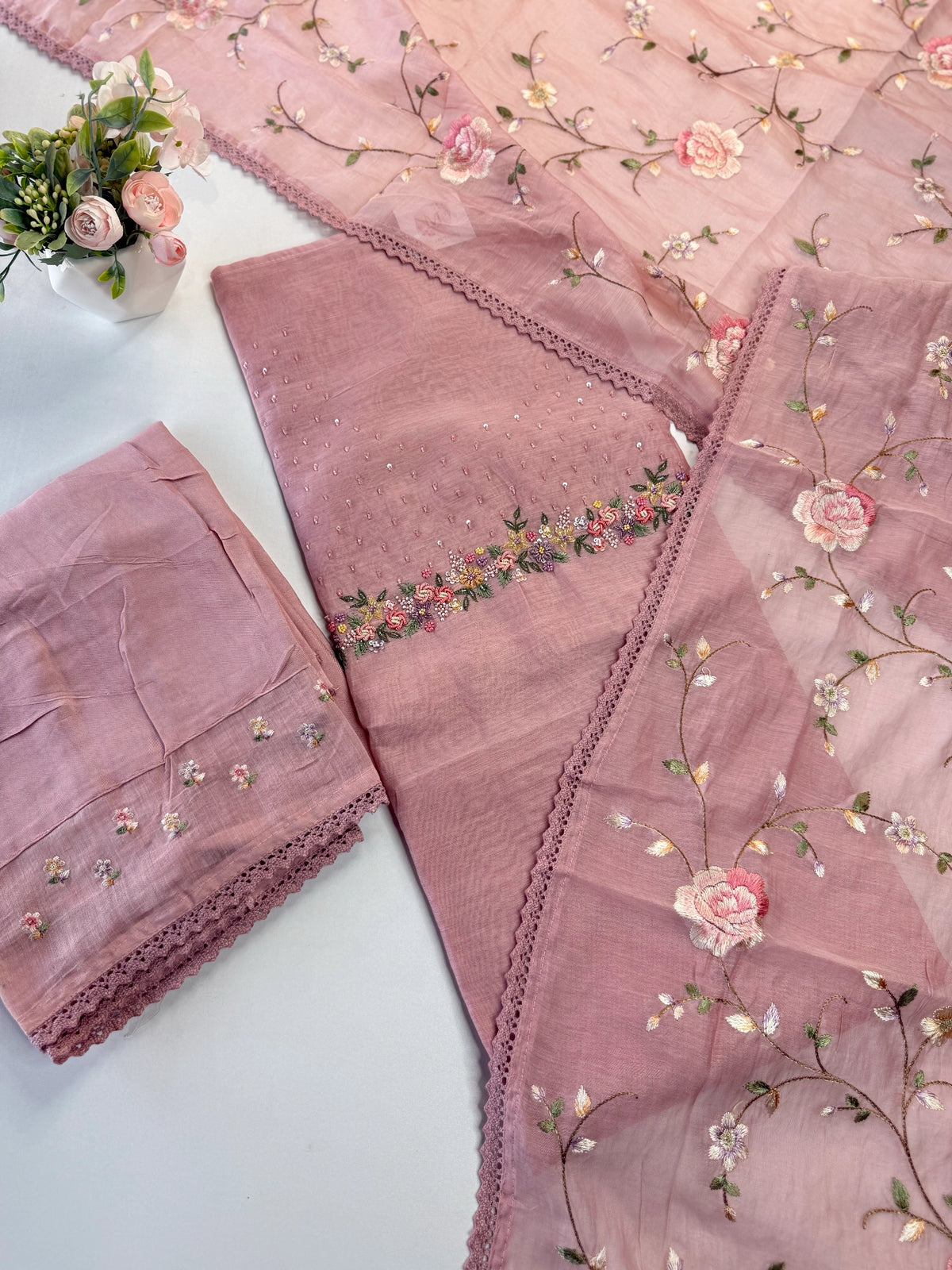 Unstitched salwar set / U5183