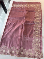 Crushed Organza Saree/ WS99