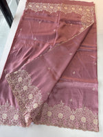 Crushed Organza Saree/ WS99
