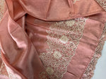 Crushed Organza Saree/ WS99