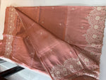 Crushed Organza Saree/ WS99