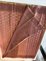 Soft Semi Tussar Silk Saree / MD364
