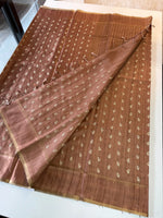 Soft Semi Tussar Silk Saree / MD364
