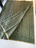 Soft Semi Tussar Silk Saree / MD364