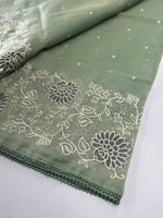 Tissue Chanderi Blended Saree/ 857E