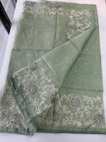 Tissue Chanderi Blended Saree/ 857E