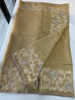 Tissue Chanderi Blended Saree/ 857E