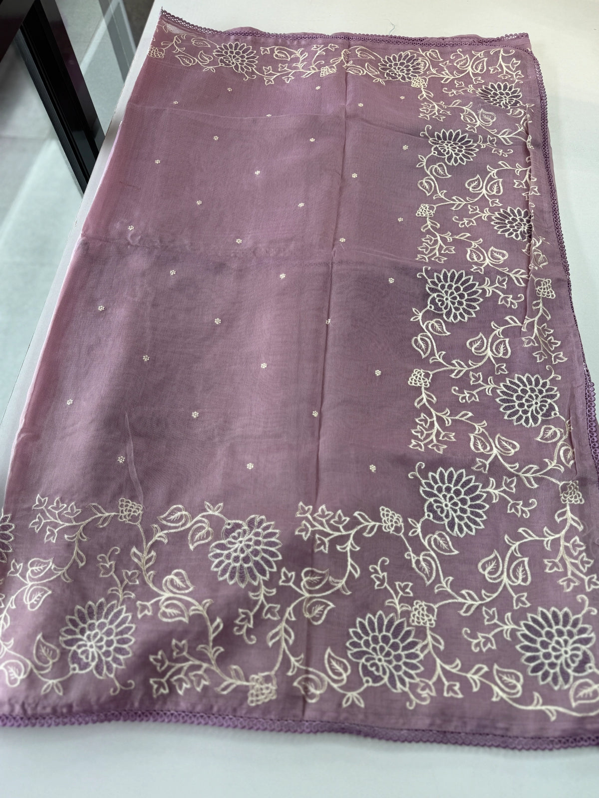 Tissue Chanderi Blended Saree/ 857E
