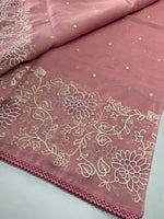 Tissue Chanderi Blended Saree/ 857E