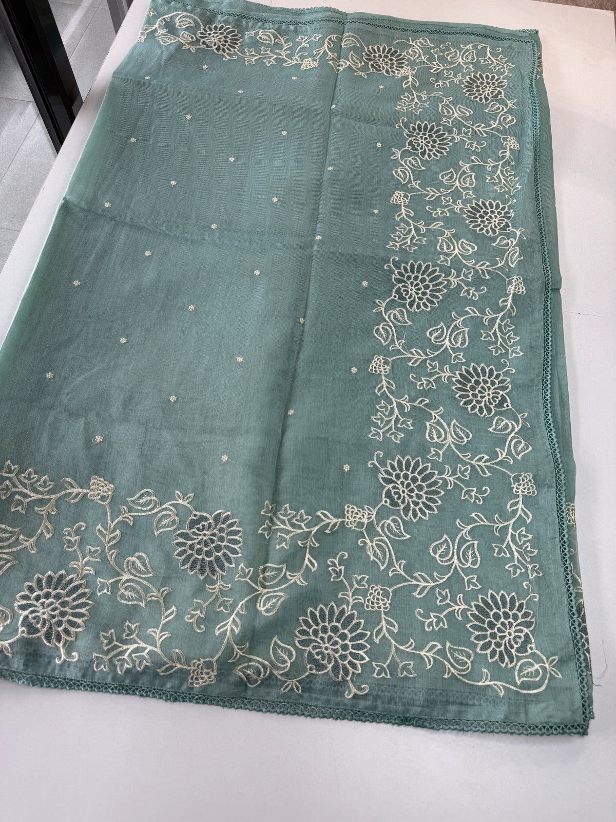 Tissue Chanderi Blended Saree/ 857E