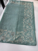 Tissue Chanderi Blended Saree/ 857E
