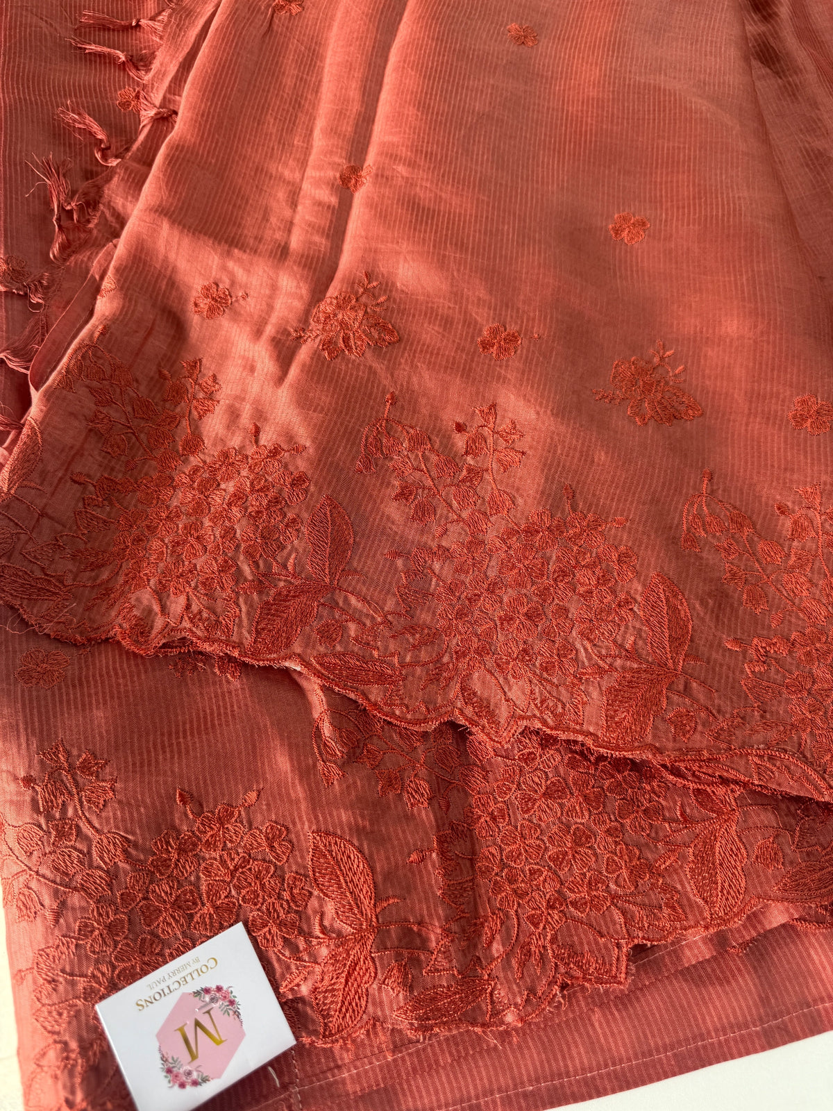 Semi Tussar Silk Saree( minor defect )/Cw289