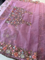 Organza Saree/ H100