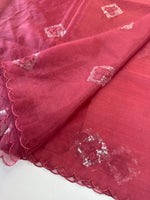 Soft organza saree/ Cw378