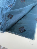 Soft organza saree/ Cw378