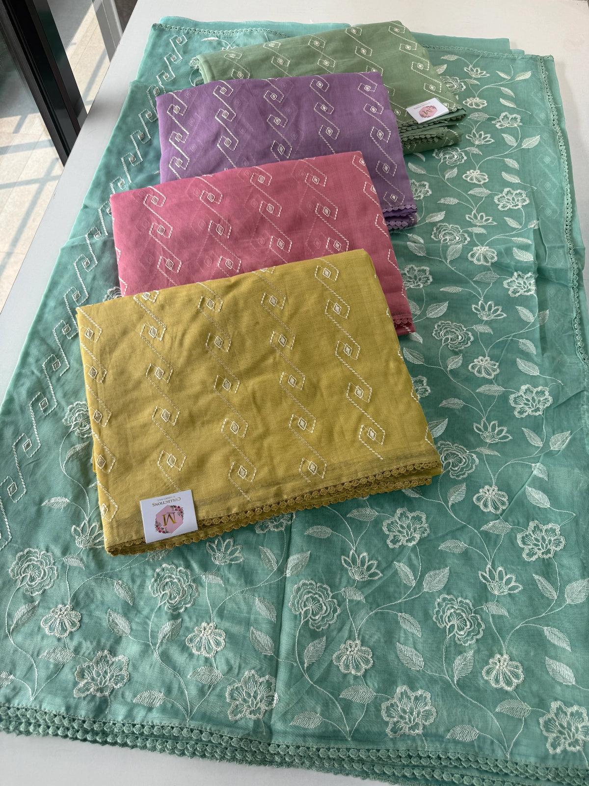 Chanderi Tissue saree/ D110