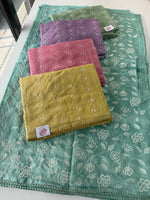 Chanderi Tissue saree/ D110