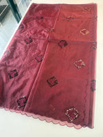 Soft organza saree/ Cw378