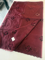 Soft organza saree/ Cw378