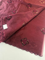 Soft organza saree/ Cw378