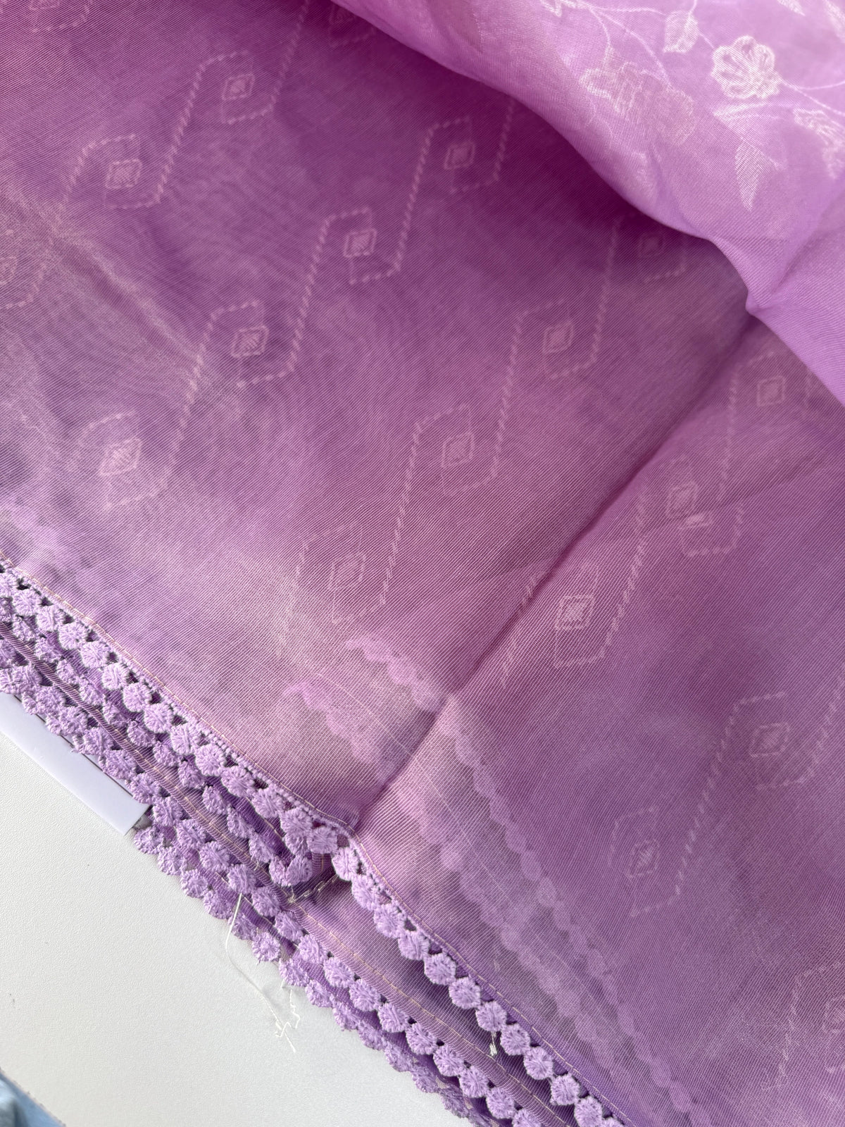 Chanderi Tissue saree/ D110