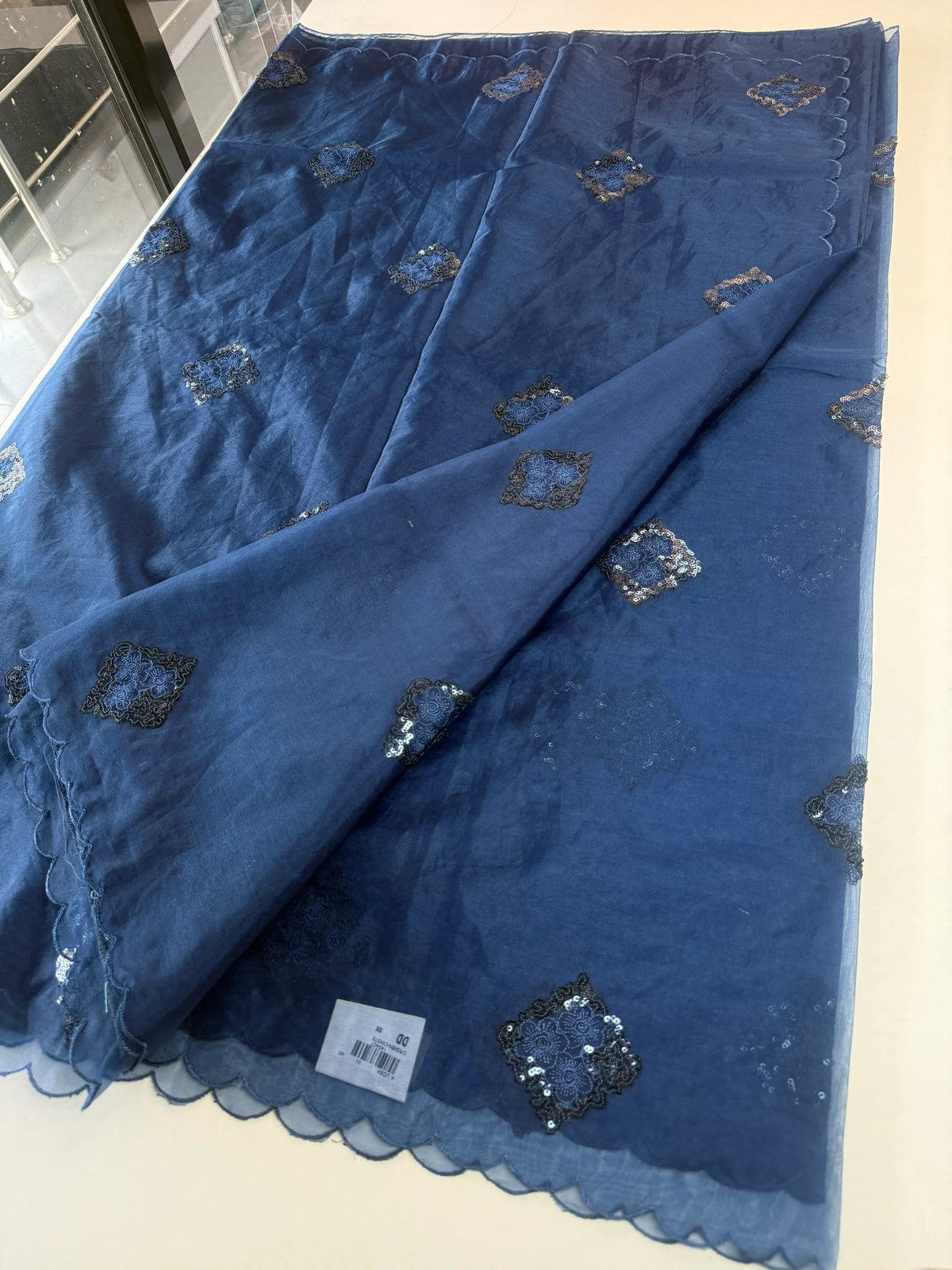 Soft organza saree/ Cw378