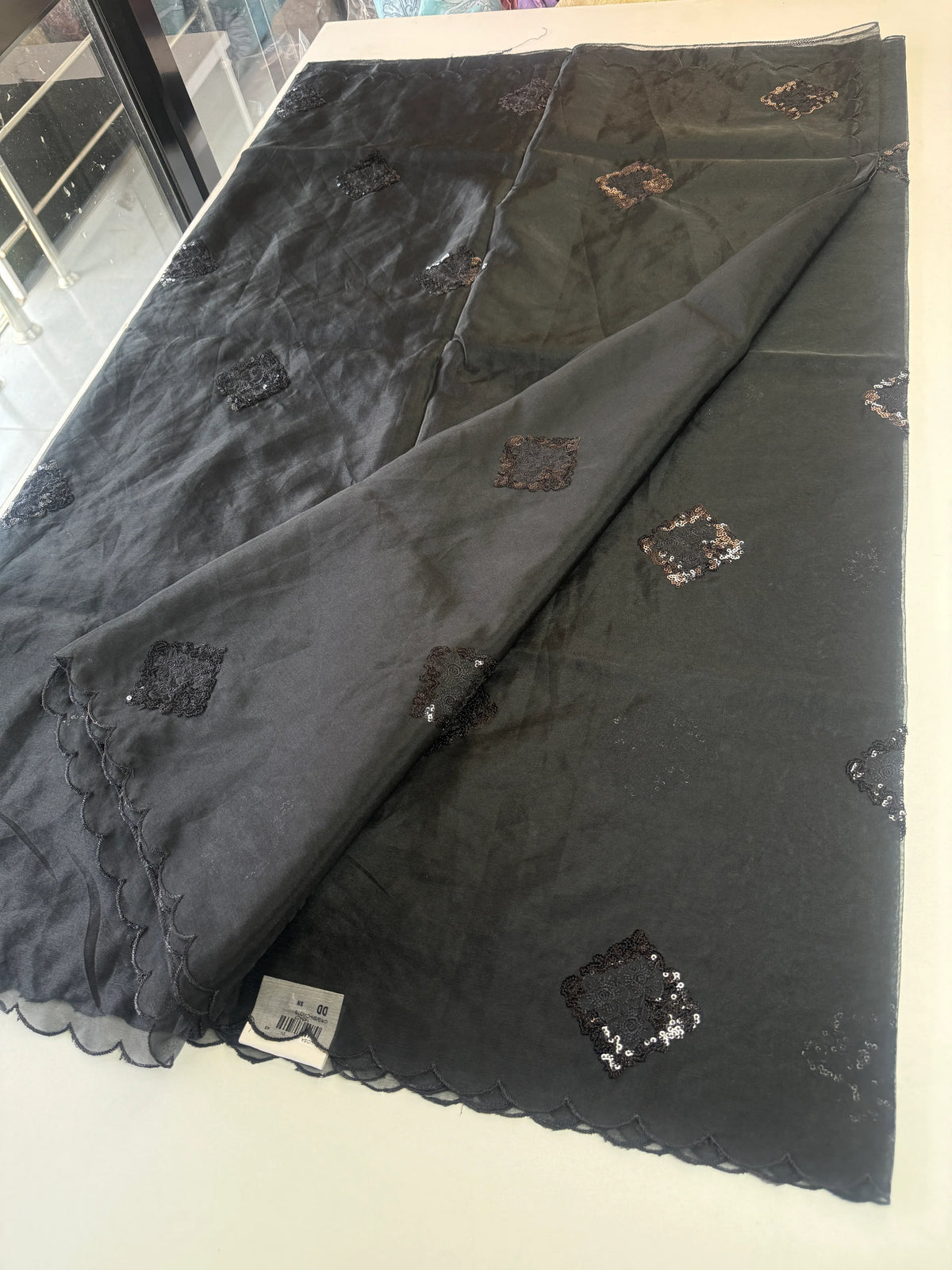 Soft organza saree/ Cw378