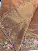 Crushed Tissue Saree / SR179