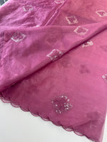 Soft organza saree/ Cw378