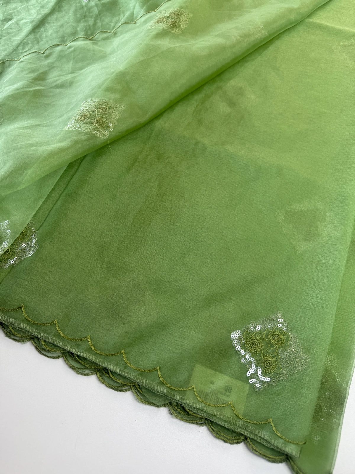 Soft organza saree/ Cw378