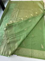Semi silk Banarasi weaved saree/JFS55