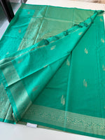 Semi silk Banarasi weaved saree/JFS55