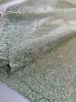 Crushed Crape Saree/ HW456