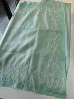 Crushed Crape Saree/ HW456