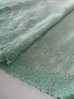 Crushed Crape Saree/ HW456