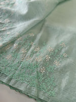 Crushed Crape Saree/ HW456