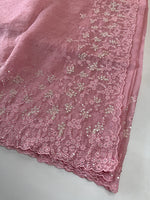 Crushed Crape Saree/ HW456