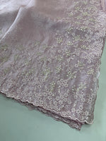 Crushed Crape Saree/ HW456