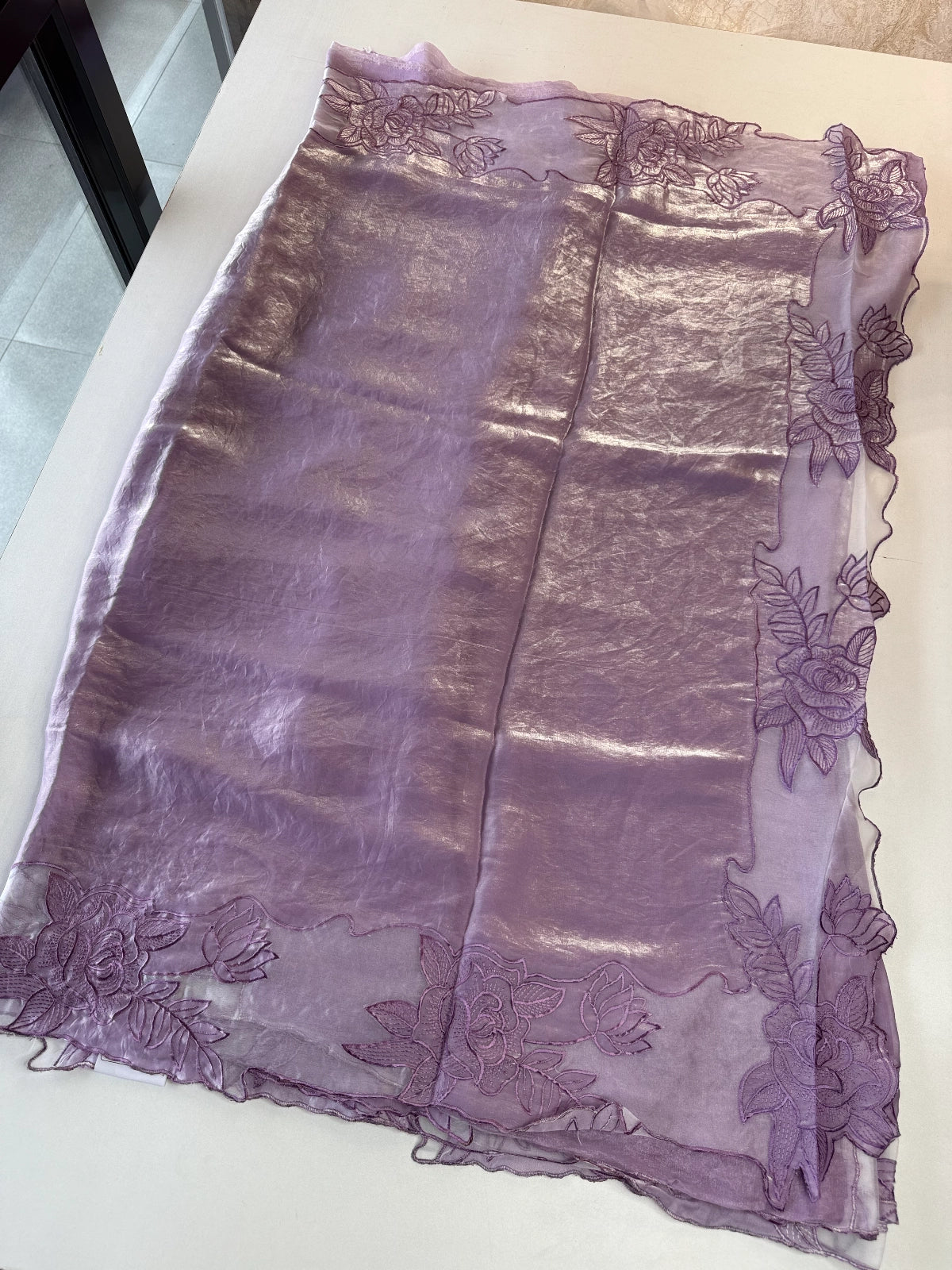 Satin Organza Saree / BL207
