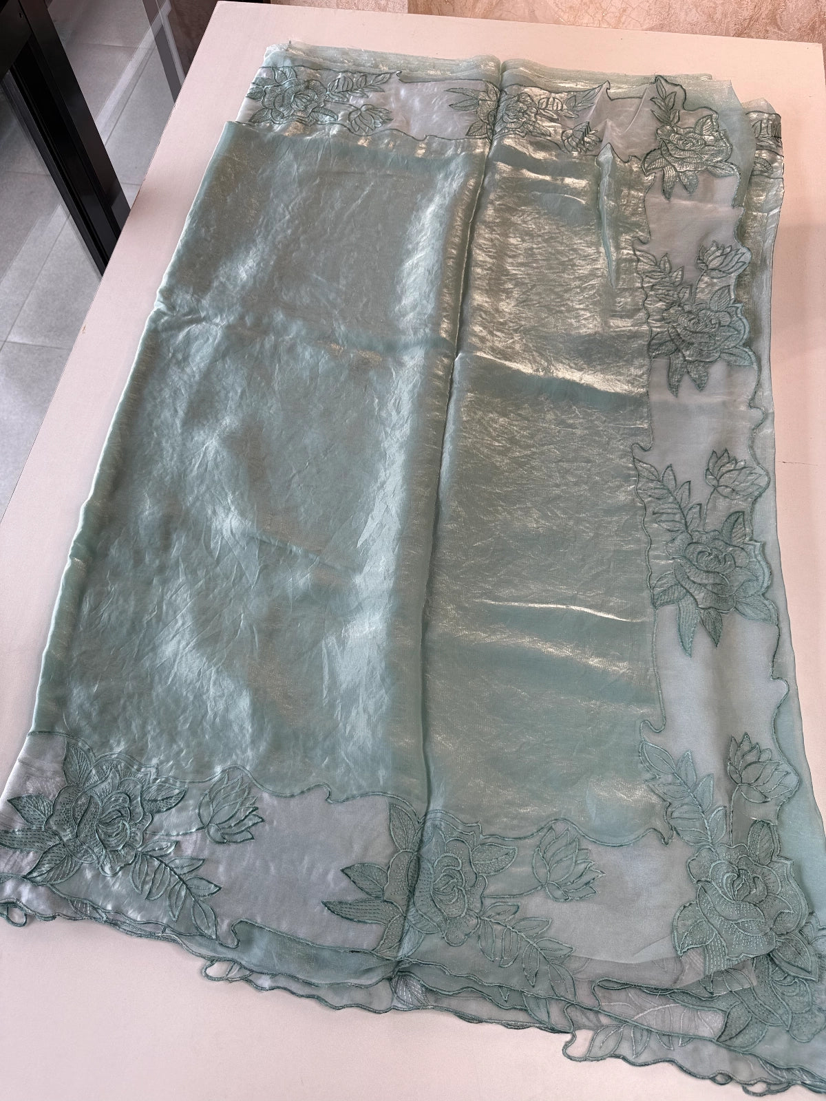 Satin Organza Saree / BL207