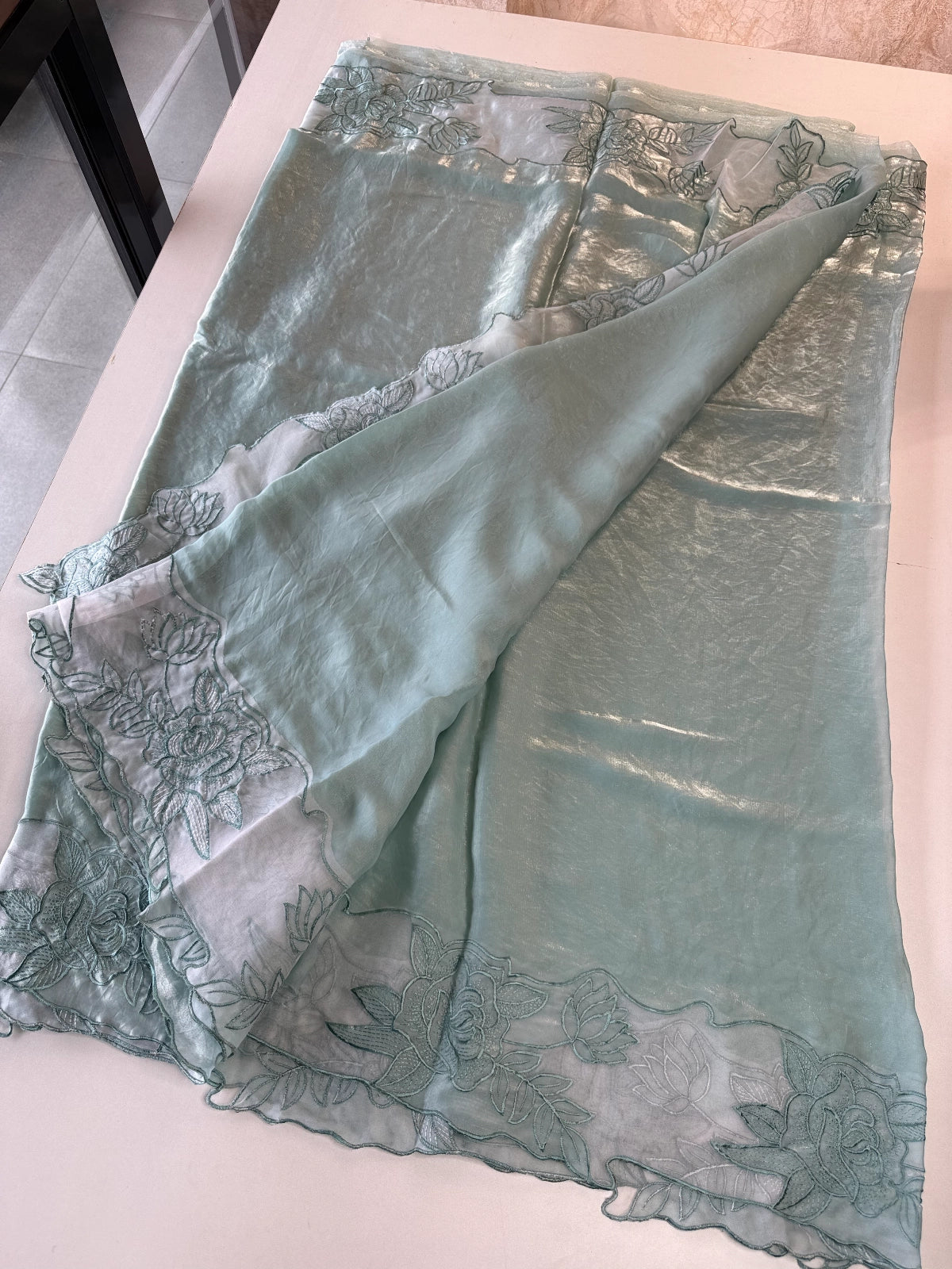 Satin Organza Saree / BL207
