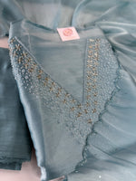 Unstitched Tissue Organza Salwar Set / S1252