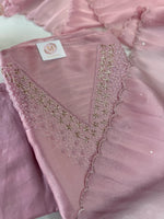 Unstitched Tissue Organza Salwar Set / S1252