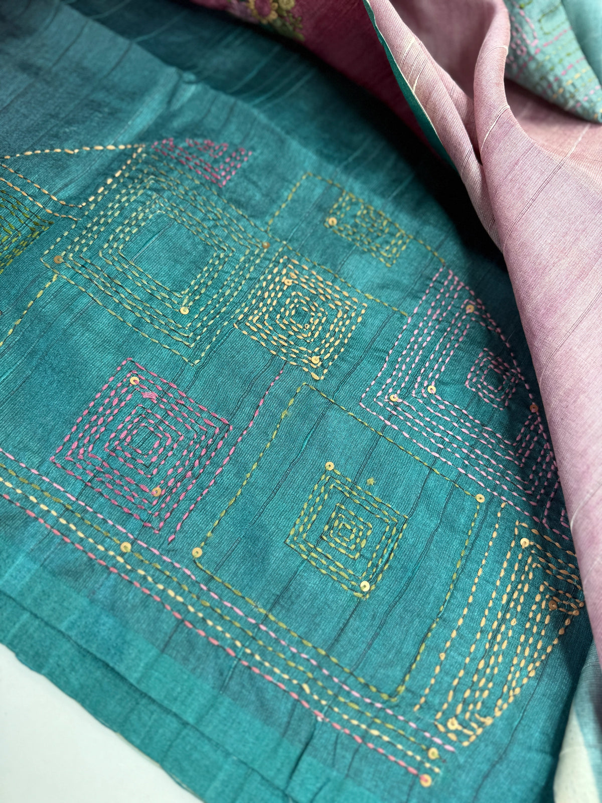 Semi silk saree/ 605G